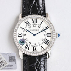 RONDE SOLO STEEL BLACK LEATHER