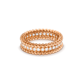 PERLEE DIAMOND PINK GOLD RING