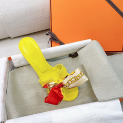 0asis Sandal Epsom Calfskin Lemon