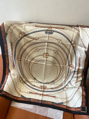 GUCCI 25S SCARF 90 IN SILK 679800