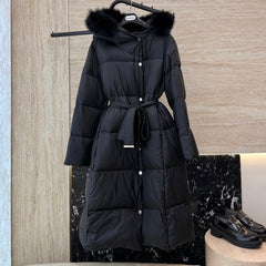 MAX MARA 25S LONG DOWN COAT 211