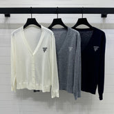 PRADA LONG-SLEEVE KNIT CARDIGAN 269461