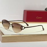 C DE TRIANGLE FRAME SUNGLASSES CT0334S IN METAL