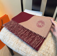 HERMES 25S SCARF 190 IN CASHMERE 989785