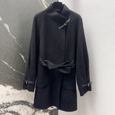 HERMES 25S CROPPED STAND-COLLAR JACKET 443