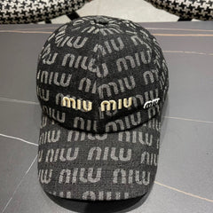 MM BASEBALL CAP IN DARK SLATE GRAY DENIM