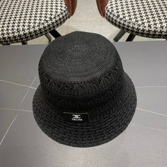 BUCKET HAT MODEL 651870 IN BLACK CROCHET