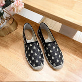 GG Supreme Flat Shoes Black Caro