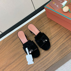 LP HIGH HEELS 25S IN BLACK SUEDE