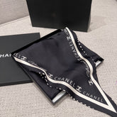 CHANEL 25S SCARF 160 IN SILK 697661