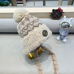 BEANIE HAT IN COLORFUL WOOL 400958