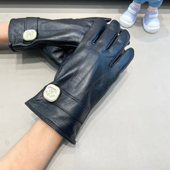 GLOVES IN BLACK LAMBSKIN 463791