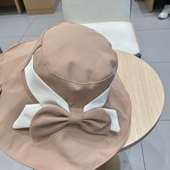 CELINE 25S BUCKET HAT 735012 IN BEIGE