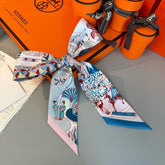 HERMES 25S SCARF 86 IN SILK 853141