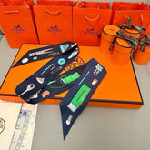 HERMES 25S SCARF TWILLY 86 IN SILK 987335