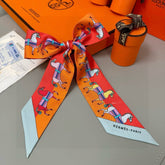 HERMES 25S TWILLY 86 IN SILK 989355