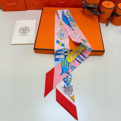 HERMES 25S NECKERCHIEF 86 IN SILK 991548