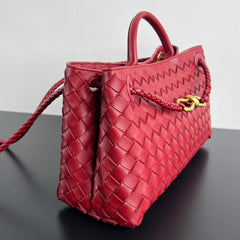 SMALL ANDIAMO 29 IN RED LAMBSKIN