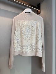 HERMES 25S SILK JACKET 458