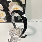 BLACK TWEED HAIRBAND 124639