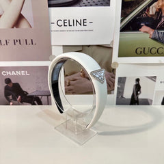 WHITE CALFSKIN HAIRBAND 154898