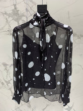 YSL 25S POLKA DOT SHIRT STYLE 212