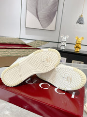 GG RE-WEB SNEAKER FOR COUPLE WHITE