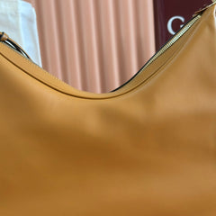 GUCCI 25S ATTACHE SHOULDER BAG 35 CM IN BROWN CALFSKIN