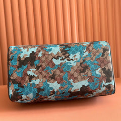 GUCCI 26S DUFFEL BAG 44 IN MULTICOLOR COATED CANVAS STYLE 2