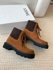 LW SIERRA COMBAT BOOT CARAMEL SUEDE