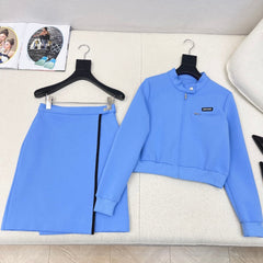 MIUMIU JACKET AND SKIRT SET STYLE 861