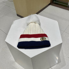 BEANIE HAT IN COLORFUL WOOL 434724