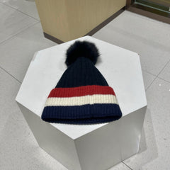 BEANIE HAT IN COLORFUL WOOL 434725