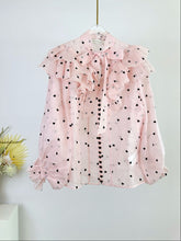 ZIMMERMANN RUFFLED CHIFFON BLOUSE 270155