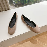 SL GEMMA BALLET FLAT TAN SUEDE
