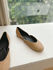 SL GEMMA BALLET FLAT CAMEL SUEDE