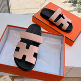 CHYPRE SANDAL IN LIGHT PINK CALFSKIN