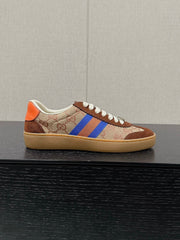 GG & ADIDAS GAZELLE SNEAKER BROWN SUEDE