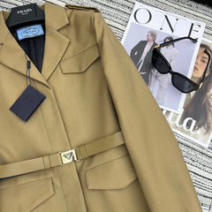 PRADA 25S LONGLINE BLAZER 349