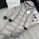 MONCLER 25S LONG HOODED COAT 254