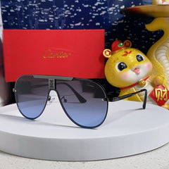 SIGNATURE AVIATOR FRAME SUNGLASSES 563238 IN METAL