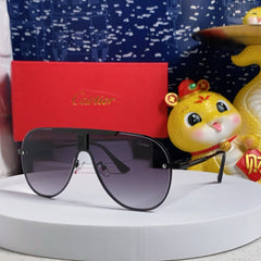 SIGNATURE AVIATOR FRAME SUNGLASSES 563238 IN METAL