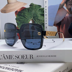 SQUARE FRAME SUNGLASSES 567447 IN ACETATE