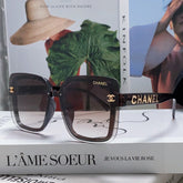 SQUARE SUNGLASSES 638797 IN ACETATE