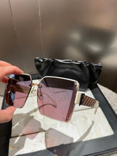 OVERSIZED FF DIAMONDS SQUARE FRAME SUNGLASSES 518548 IN ACETATE