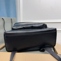 EXPLORER BACKPACK 47 IN BLACK ARENA LAMBSKIN