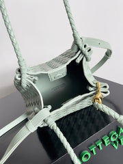 BV Small Parachute 21 Seafoam Lambskin Ghw