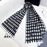 CHANEL 25S SCARF 190 IN CASHMERE 880365