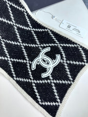 CHANEL 25S SCARF 180 IN WOOL 989768