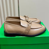 ASTAIRE LOAFER IN LIGHT BROWN CALFSKIN